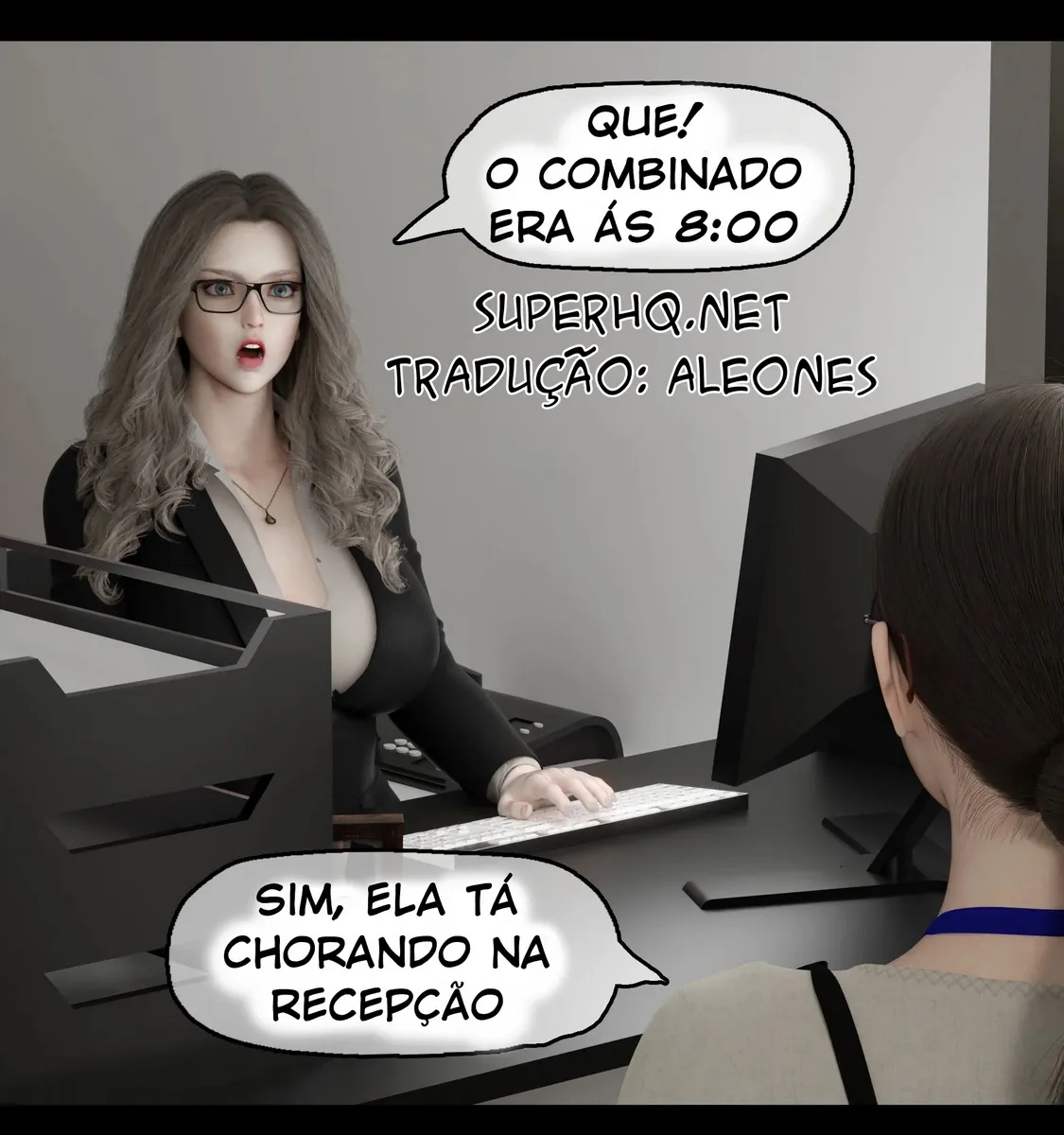 Vizinha Viúva Sedutora: HQ 3D Explícita e Ardente