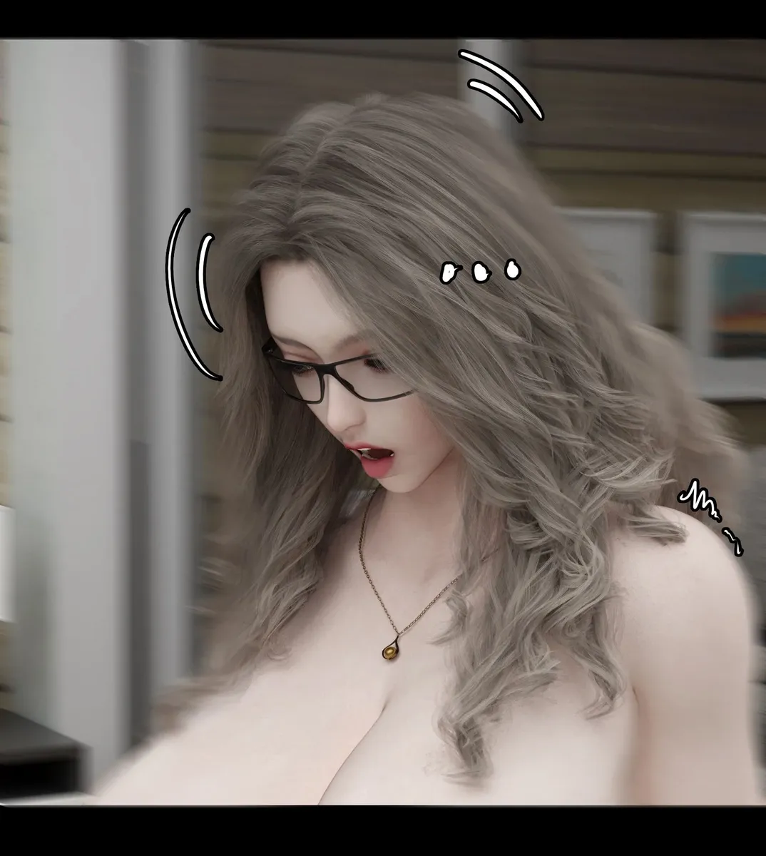 Vizinha Viúva Sedutora: HQ 3D Explícita e Ardente