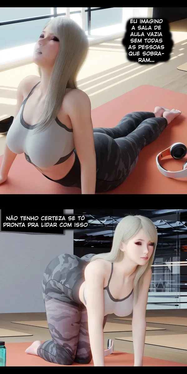 Vizinha Viúva Ensina Taras Proibidas em HQ Erótica 3D Explícita