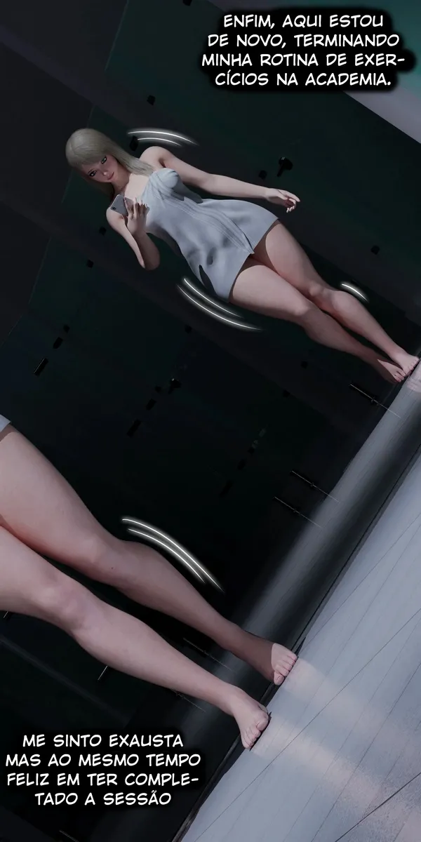Vizinha Viúva Ensina Taras Proibidas em HQ Erótica 3D Explícita