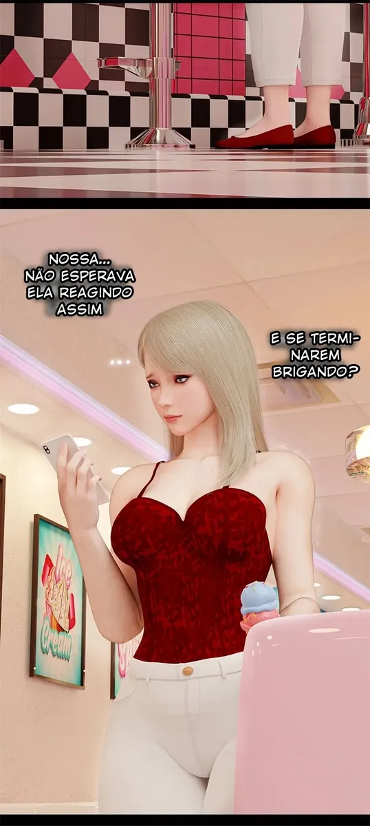 Vizinha Viúva Senta Gostoso no Vizinho Até Gozar - HQ 3D Proibida