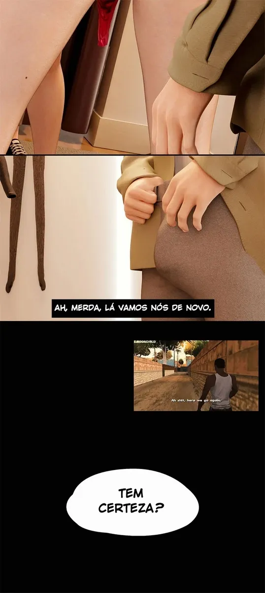 Vizinha Viúva Senta Gostoso no Vizinho Até Gozar - HQ 3D Proibida