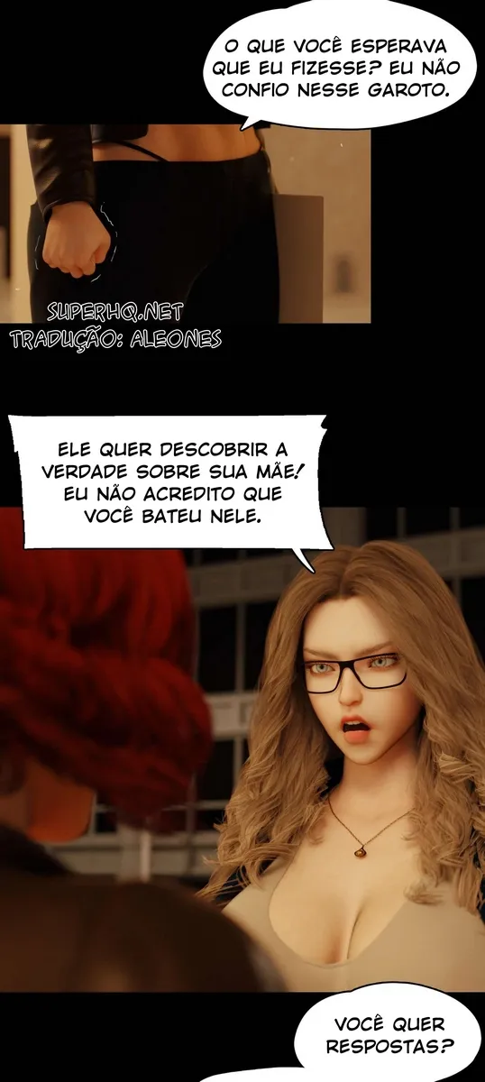 Vizinha Viúva Gostosa em 3D: Foda Quente nos Quadrinhos Eróticos