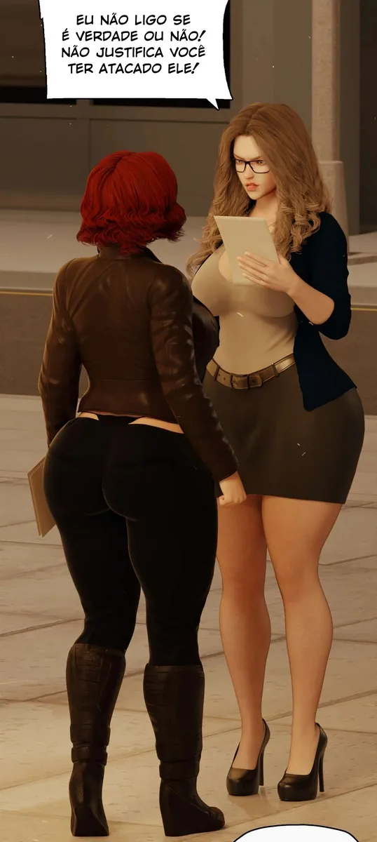 Vizinha Viúva Gostosa em 3D: Foda Quente nos Quadrinhos Eróticos