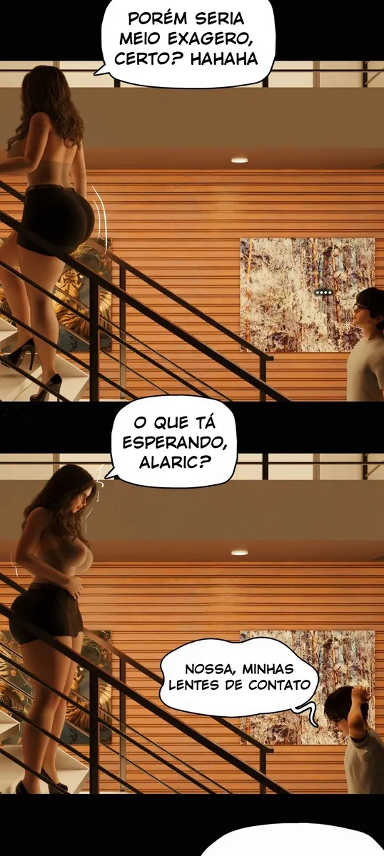 Vizinha Viúva Enfrenta Tesão Incontrolável - Hentai 3D Explícito