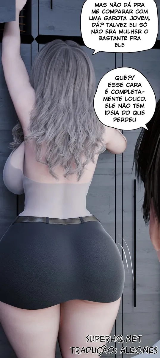 Vizinha Viúva Enfrenta Tesão Incontrolável - Hentai 3D Explícito