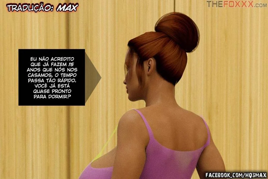 Roxy em um Dia Especial de Pura Luxúria - HQ Erótica 3D Explícita