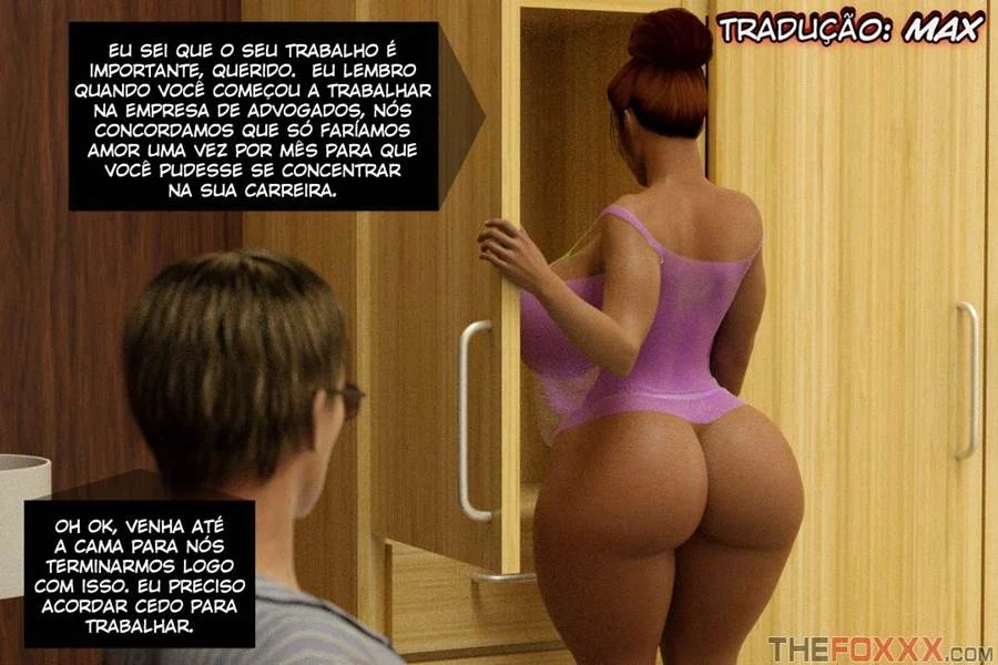 Roxy em um Dia Especial de Pura Luxúria - HQ Erótica 3D Explícita