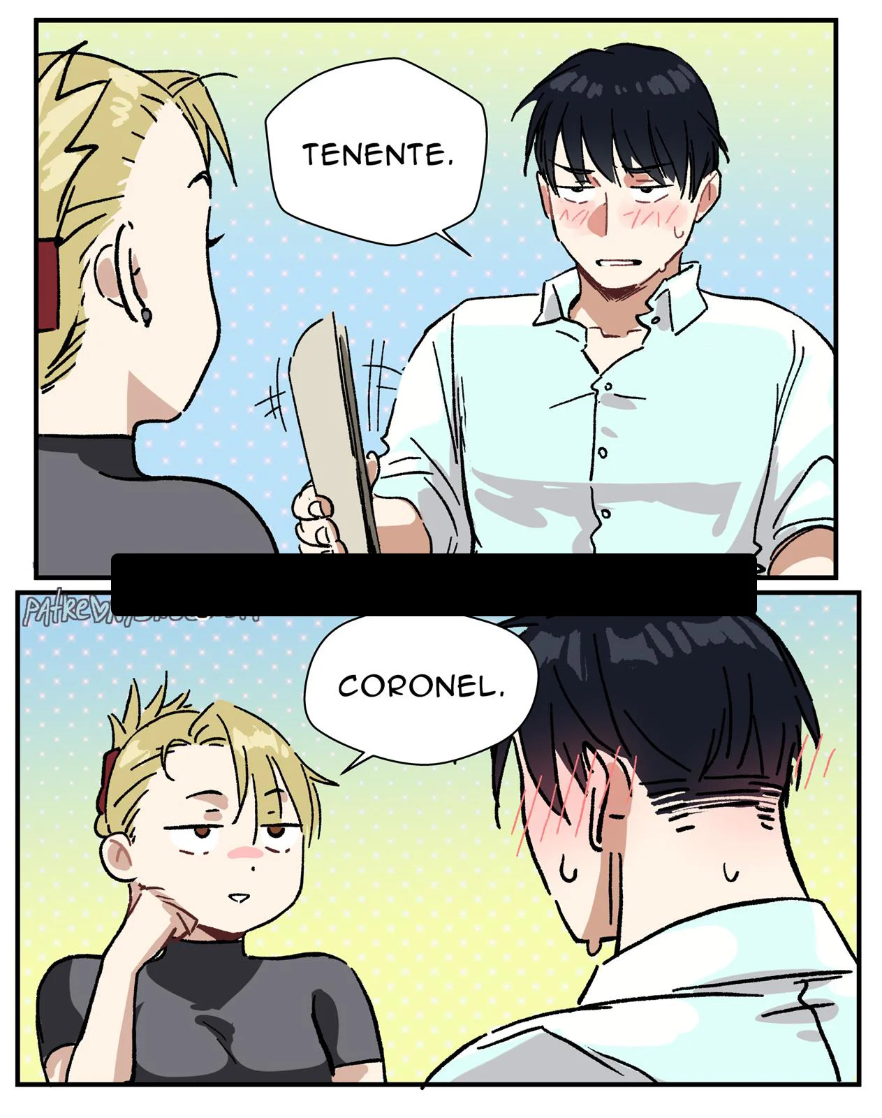 Quadrinhos Eróticos de Fogo: Roy Mustang Dominando Riza Hawkeye com Paixão Incontrolável