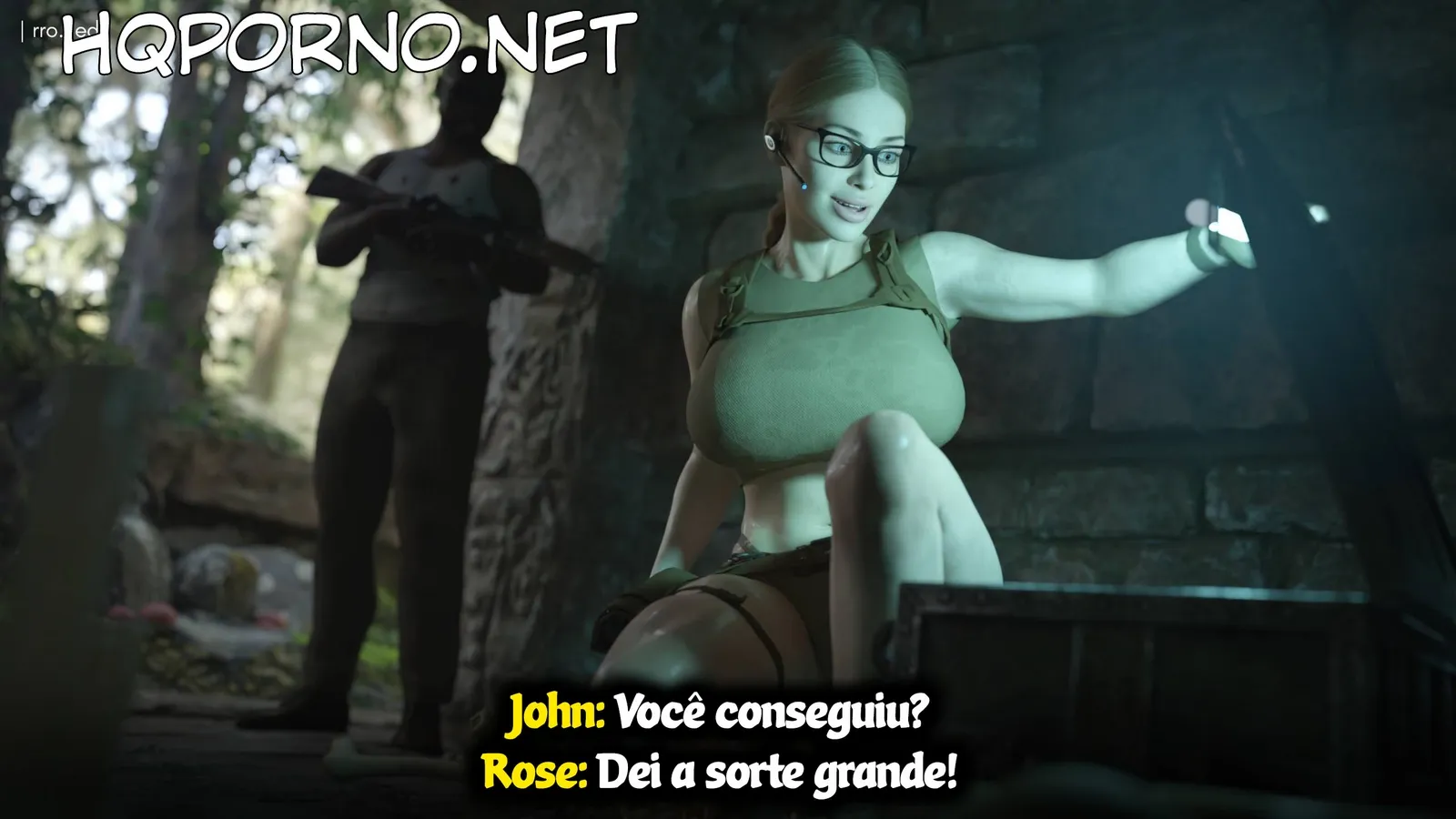 Fuga Selvagem: Sexo 3D Explícito em Quadrinhos Eróticos