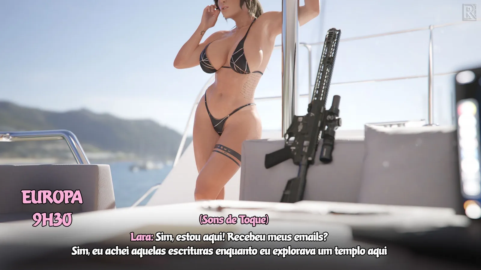 Conteúdo Explícito: Aventura Libidinosa de Lara em 3D e HQ Conteúdo Explícito: Aventura Libidinosa de Lara em 3D e HQ