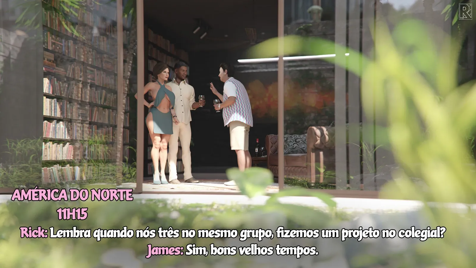 Conteúdo Explícito: Aventura Libidinosa de Lara em 3D e HQ