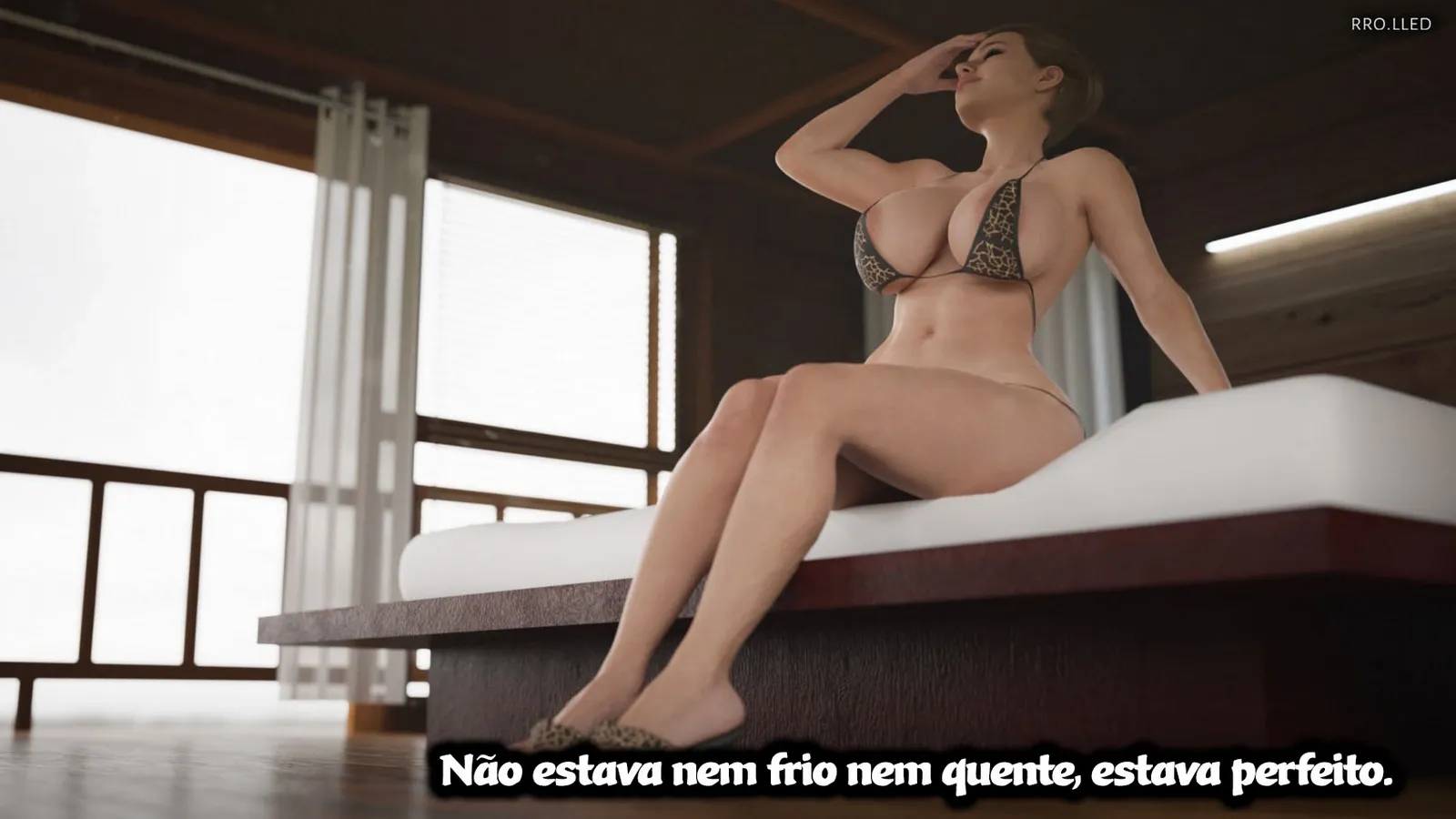 Aventuras Explícitas da Rro.Lled: Trabalho e Prazer em 3D Imoral