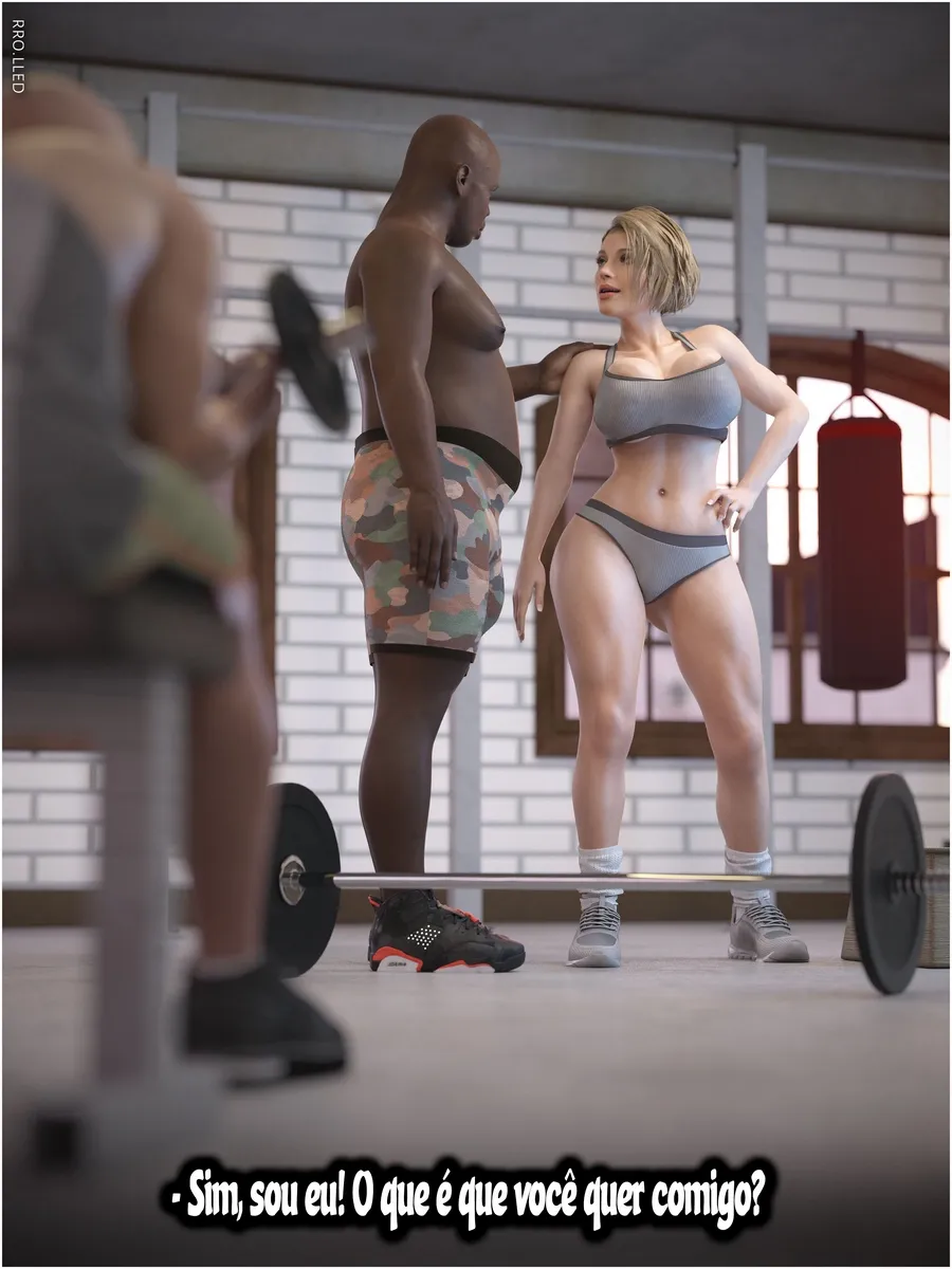 Devoção Física: Malhação Erótica em 3D com Personal Trainer Sedutor