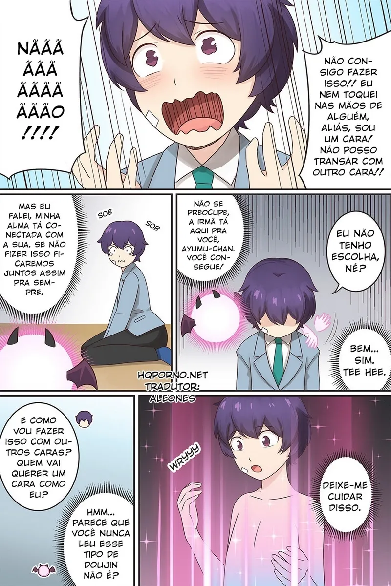 MORENA ENGOLE PORRA: Vida Erótica de Uma Succubus Safada em HQ