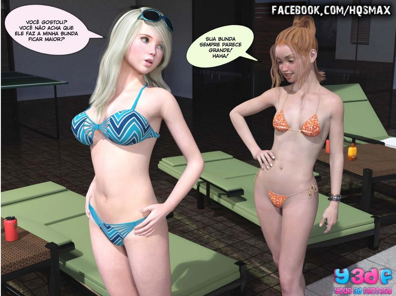 Safadeza em Quadrinhos 3D: Tesão Explícito e Cenas Quentes