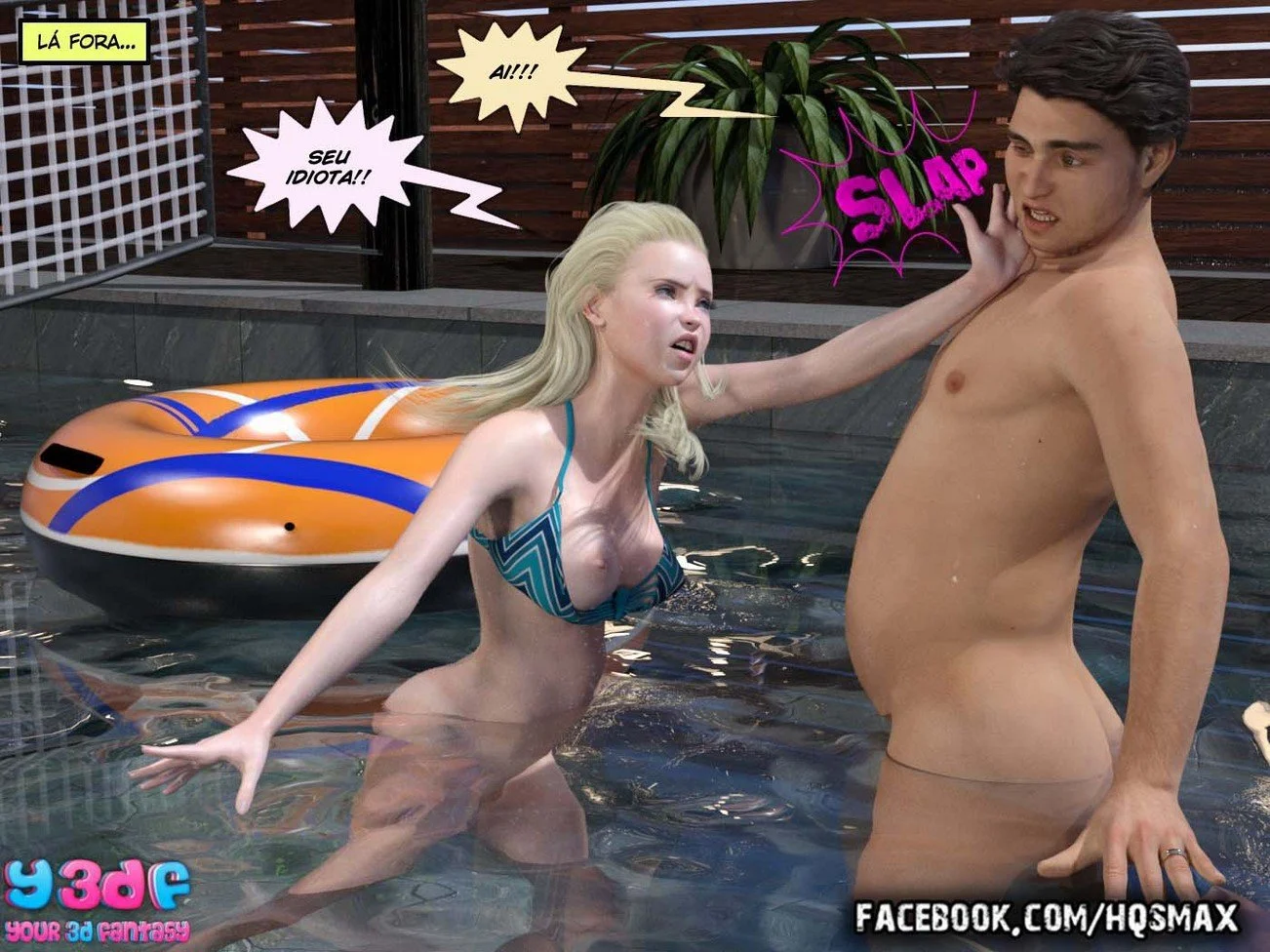 Safadeza em Quadrinhos 3D: Tesão Explícito e Cenas Quentes
