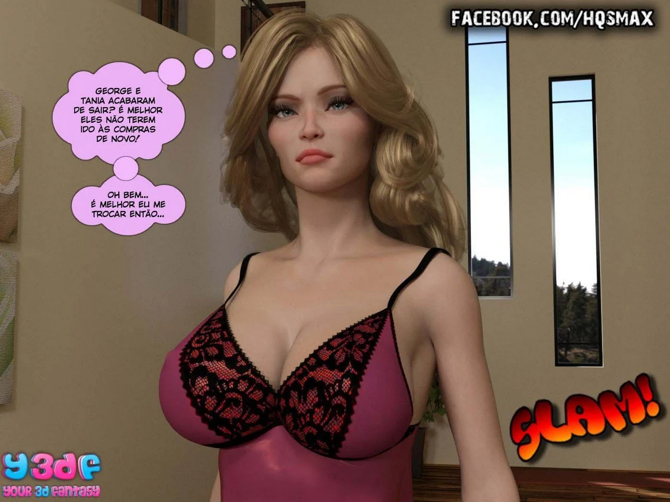 Safadeza em Quadrinhos 3D: Tesão Explícito e Cenas Quentes