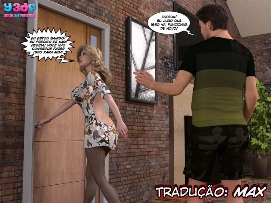 Orgia Família: Pai Fode a Filha sem Limites | Hentai 3D Explícito
