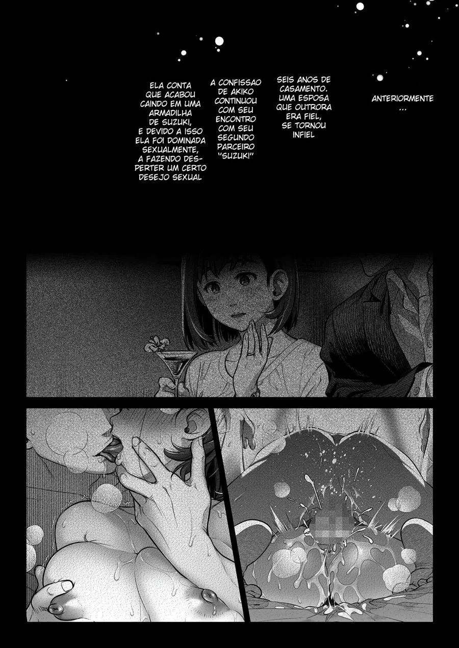 Confissões Proibidas de Akiko - Hentai Explícito em HQ