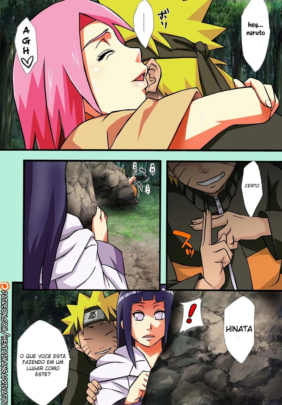 Campus Espinhoso: Quadrinhos Eróticos Naruto com Cenas Explícitas