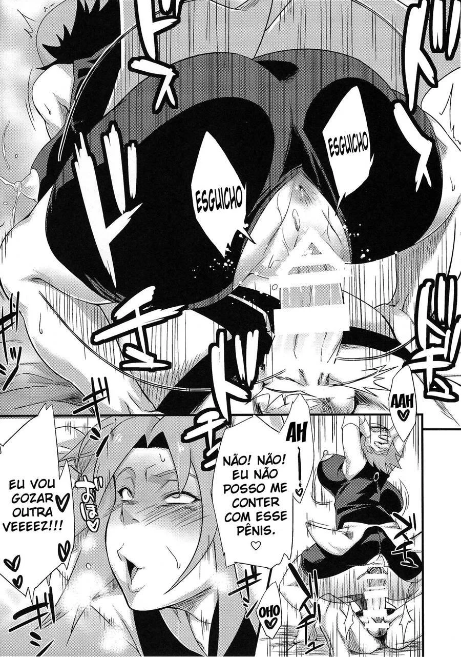 Naruto Fudendo a Mil: Quadrinhos Eróticos com Sexo Explícito