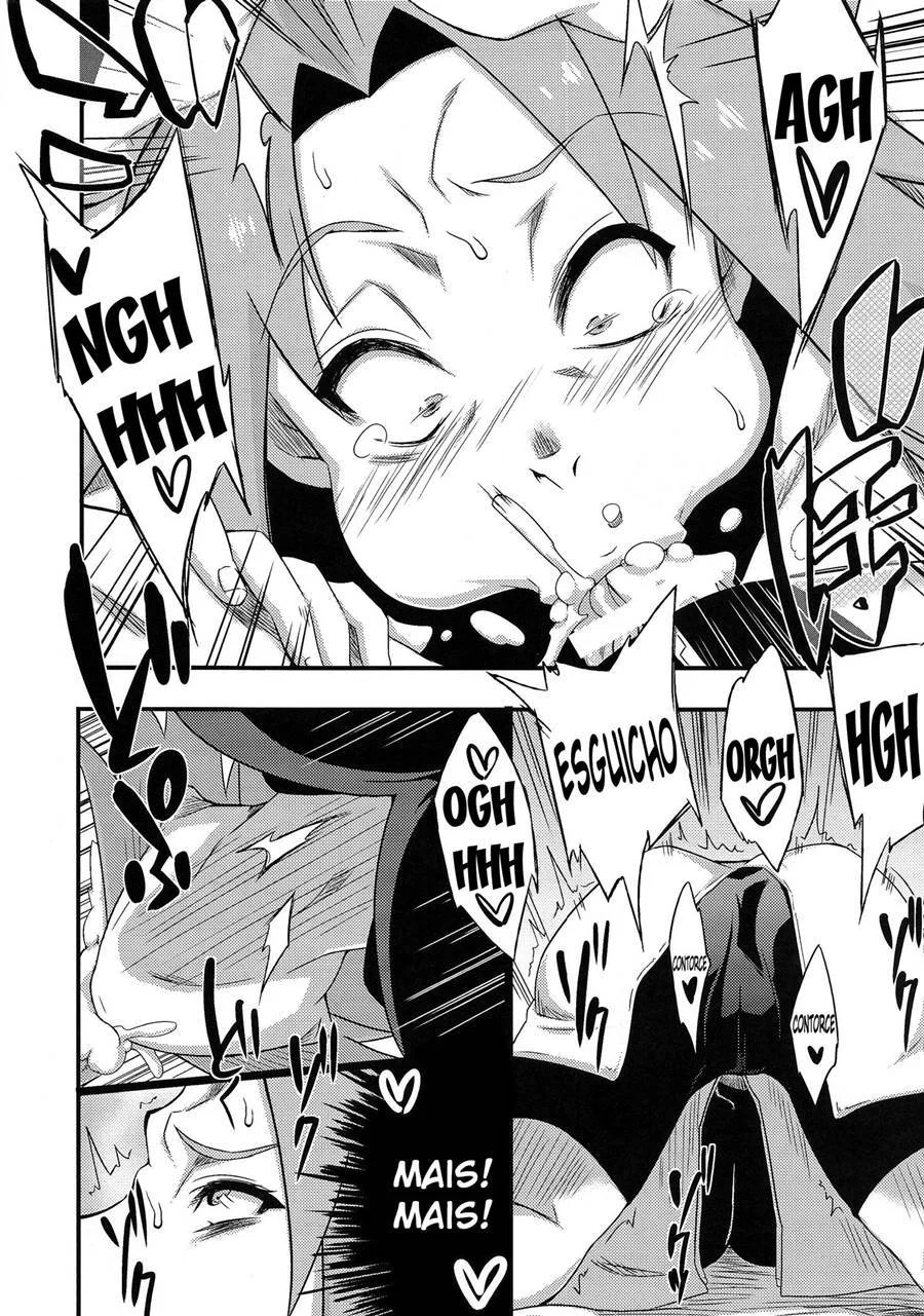 Naruto Fudendo a Mil: Quadrinhos Eróticos com Sexo Explícito