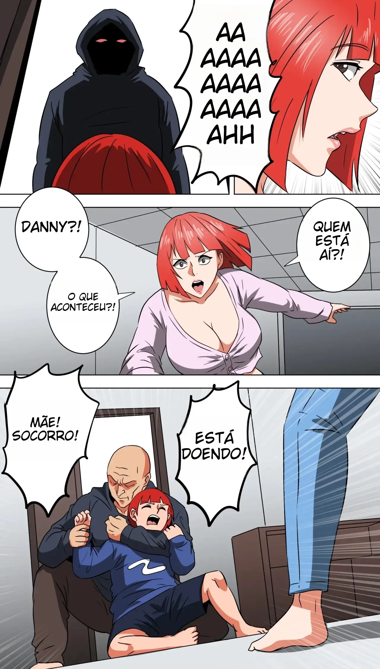 Mãe Sacrifica o Corpo para Satisfazer o Filho: Sexo Explícito em HQ