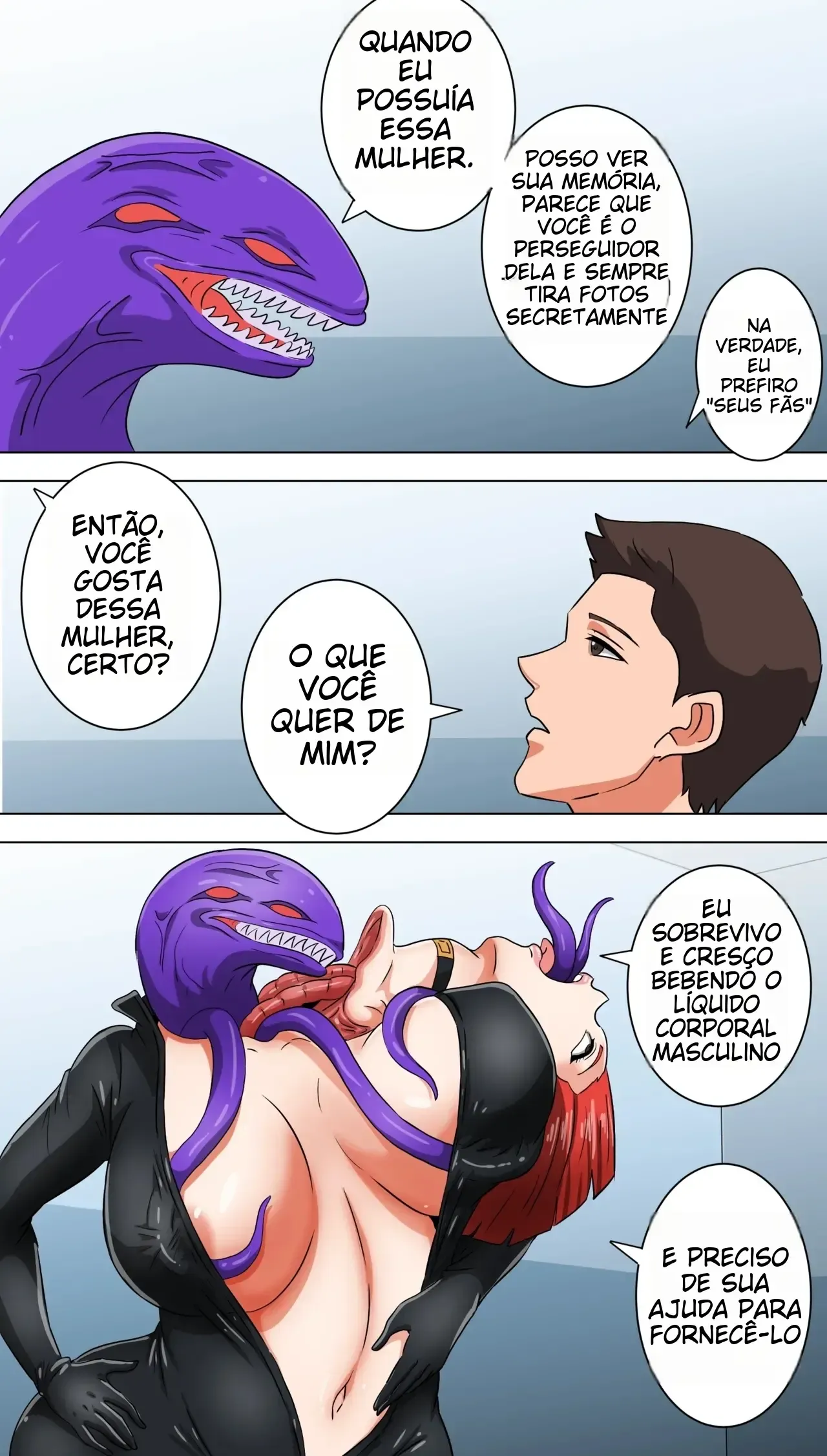 Mãe Sacrifica o Corpo para Satisfazer o Filho: Sexo Explícito em HQ
