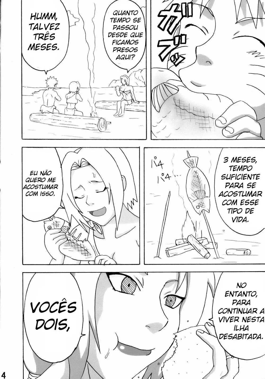 Aventuras Eróticas Selvagens de Naruto: Sexo Explícito nos Quadrinhos