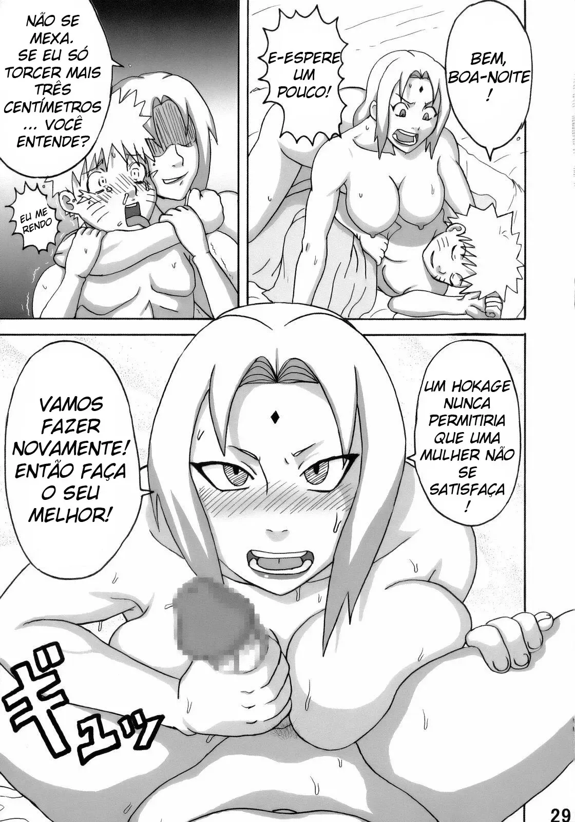 Aventuras Eróticas Selvagens de Naruto: Sexo Explícito nos Quadrinhos