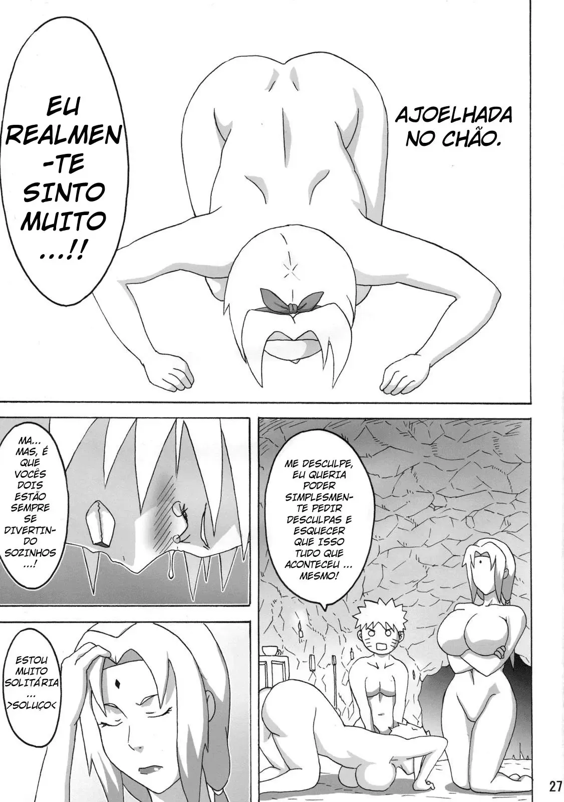 Jujutsu Safado - Naruto e Sakura Transando na Amazônia Proibida