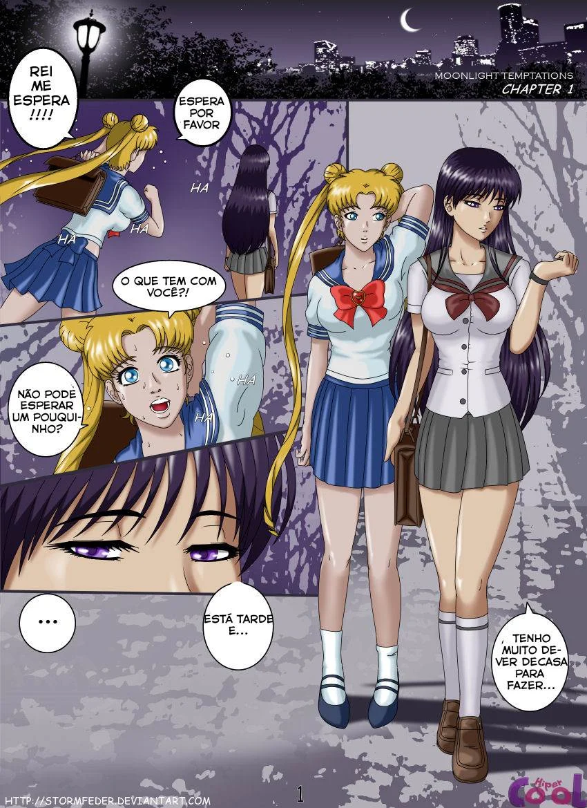 Sexo Explícito com as Sailor Scouts em Ação Proibida