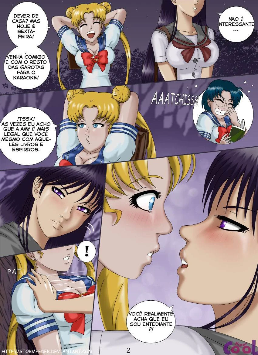 Sexo Explícito com as Sailor Scouts em Ação Proibida