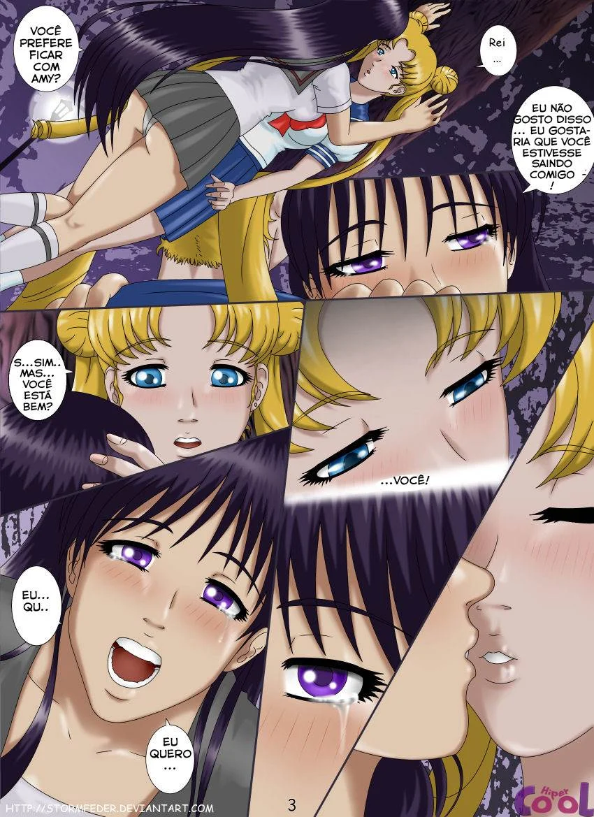 Sexo Explícito com as Sailor Scouts em Ação Proibida