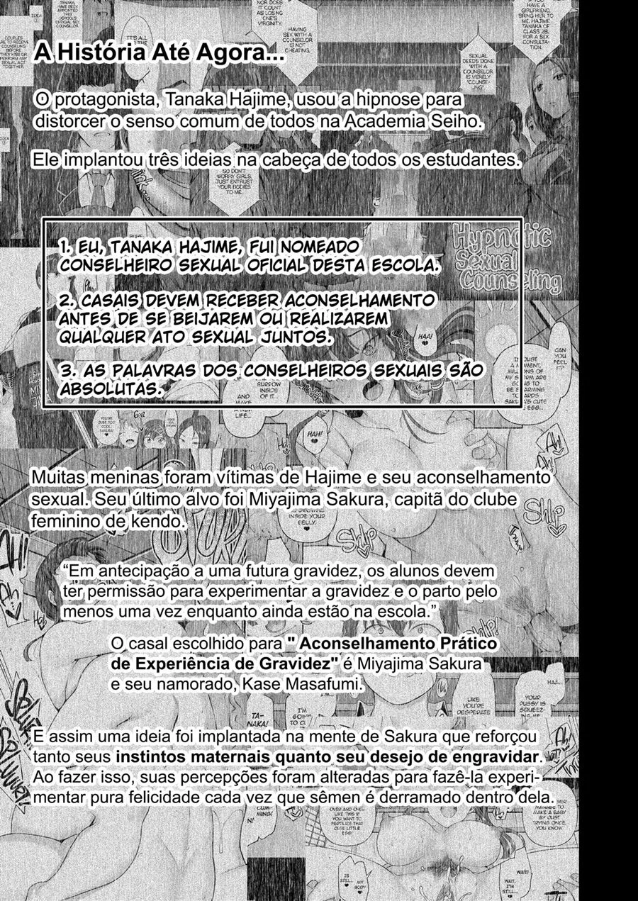 Instrutora Hipnotiza Alunas para Orgia Grávida Explícita