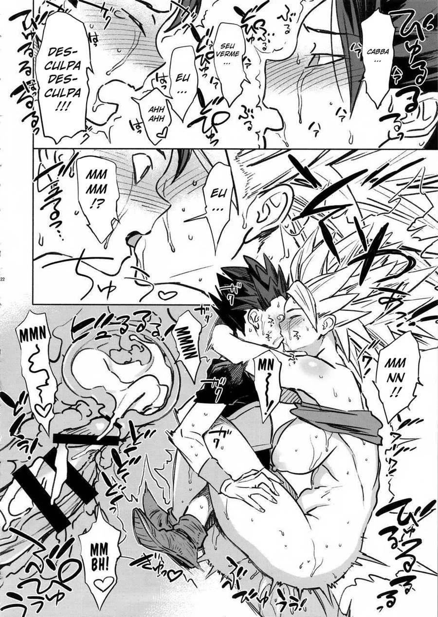 Caulifla Perde a Virgindade no Banheiro - Sexo Explícito em Quadrinhos Dragon Ball