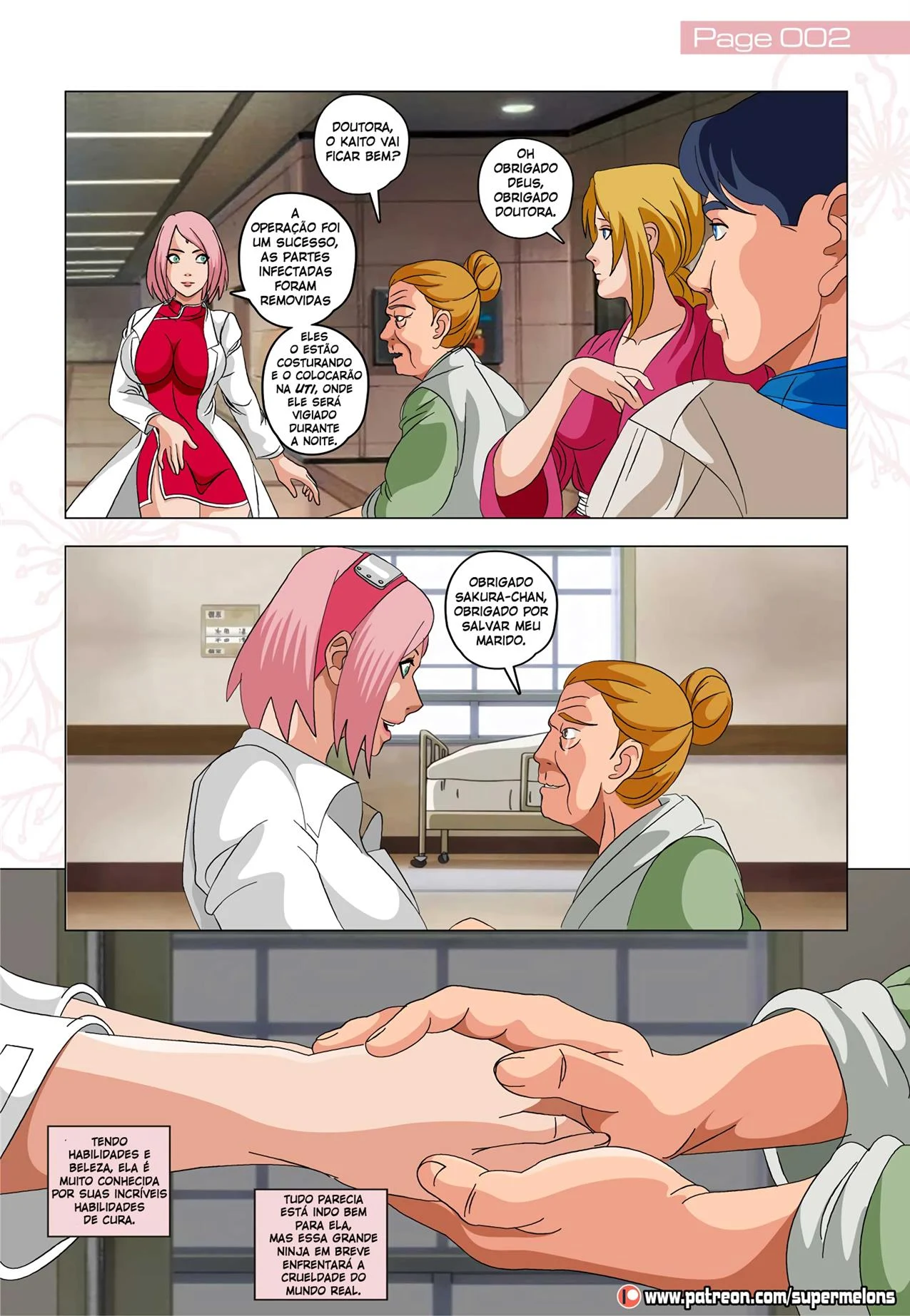 Sakura 2: A Ninja Safada do Beco - Sexo Explícito do Naruto em HQ