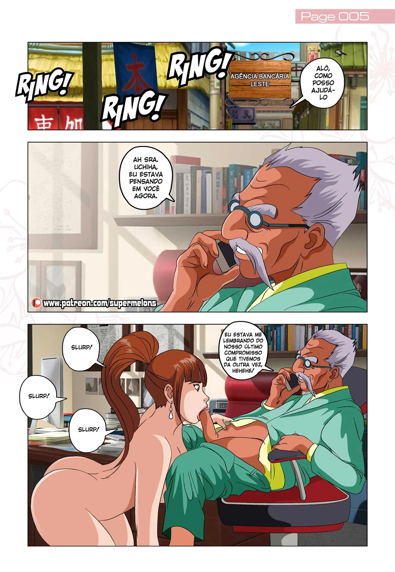Sakura 2: A Ninja Safada do Beco - Sexo Explícito do Naruto em HQ