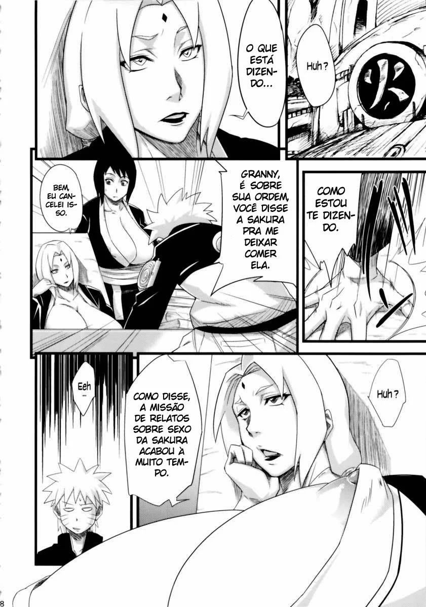 Sakura em Missões Sexuais Explícitas - HQ Pornô com Cenas Quentes