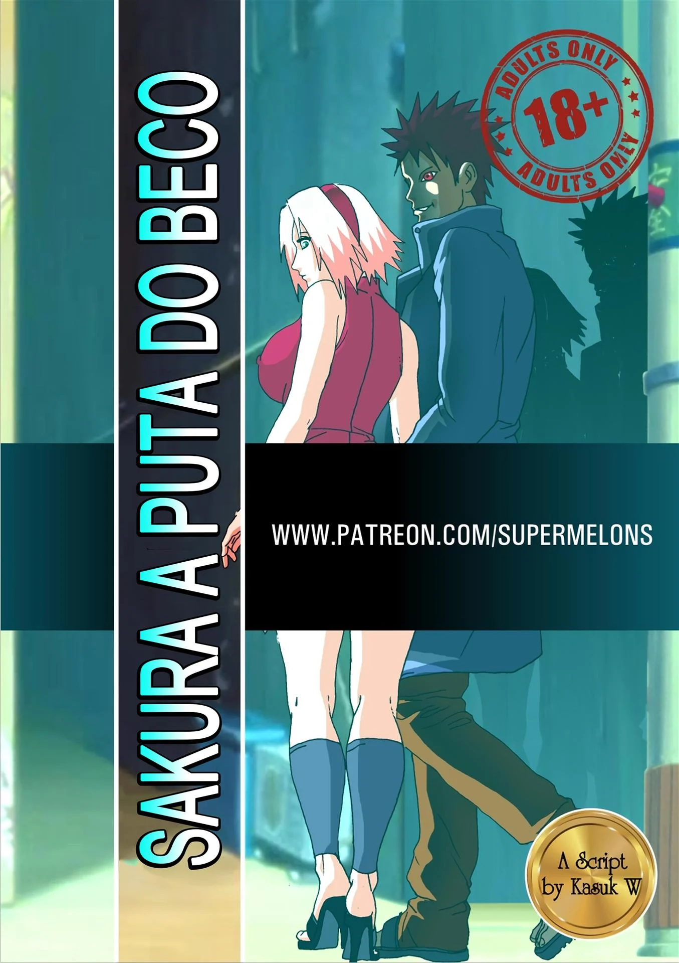Pecados da Sakura no Beco: Foda Brutal em HQ Hot de Naruto