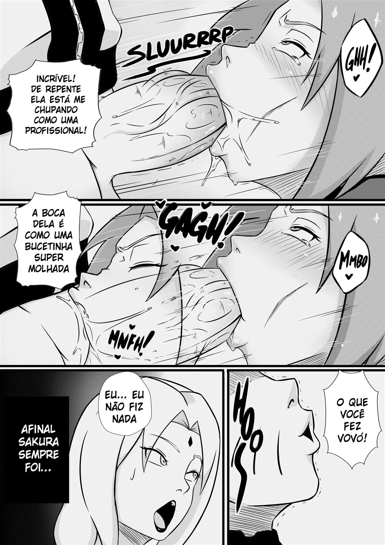 Sakura Submissa: A Vadia Mais Safada da Vila da Folha