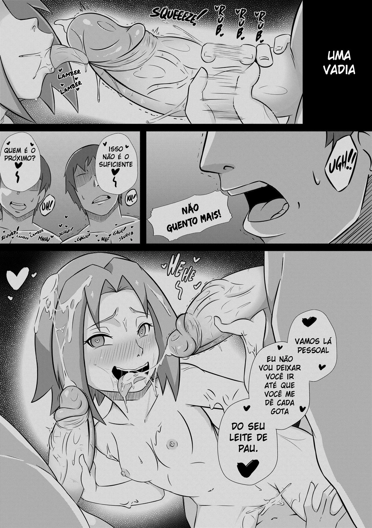 Sakura Submissa: A Vadia Mais Safada da Vila da Folha