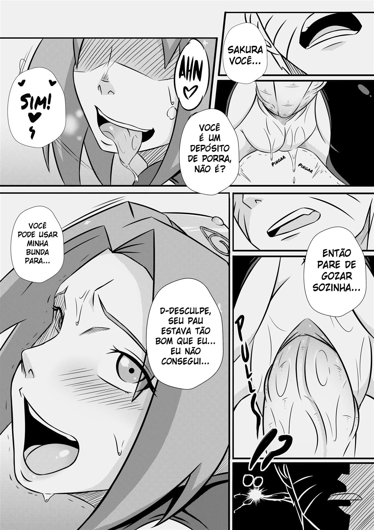 Sakura Submissa: A Vadia Mais Safada da Vila da Folha