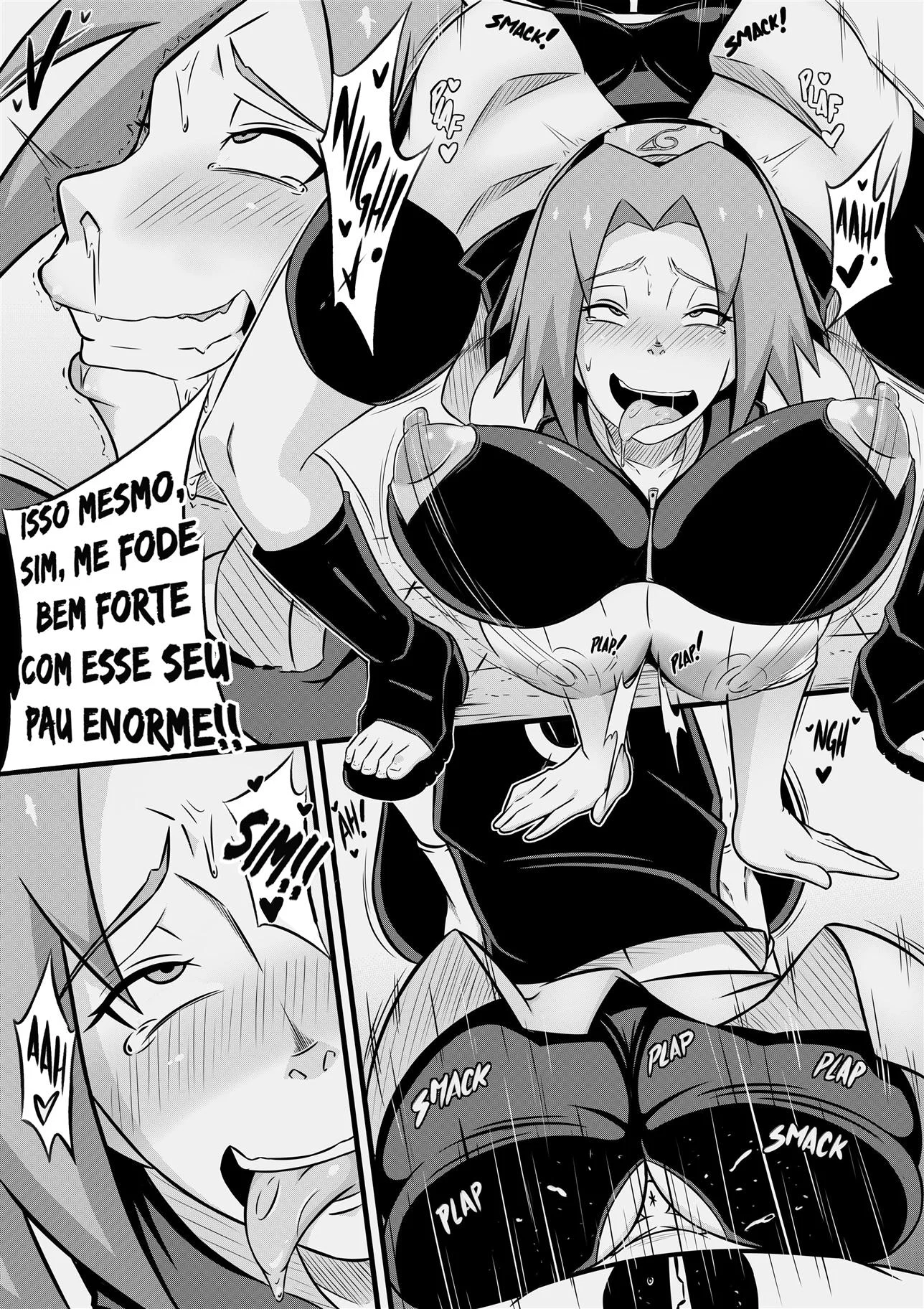 Sakura Submissa: A Vadia Mais Safada da Vila da Folha