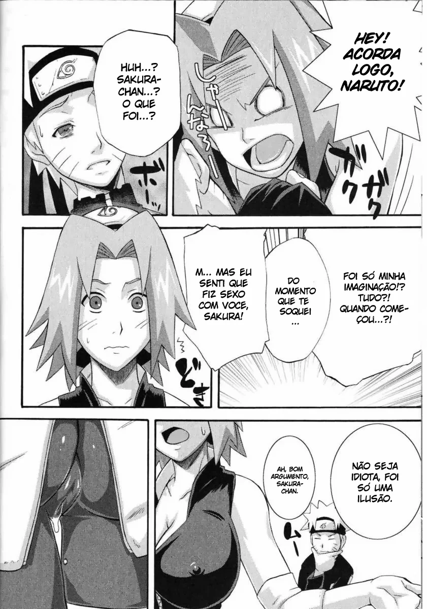 Sakura Fode Duro com o Naruto em HQ Porno Explícita