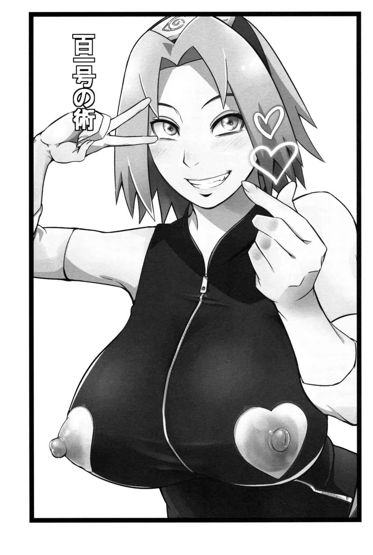 Sakura Devassa no Sexo Explícito com os Ninjas de Konoha