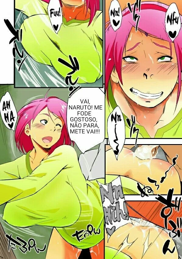 Sakura Haruno: Fodida apaixonada e submissa de Naruto nos quadrinhos Sakura Haruno: Fodida apaixonada e submissa de Naruto nos quadrinhos