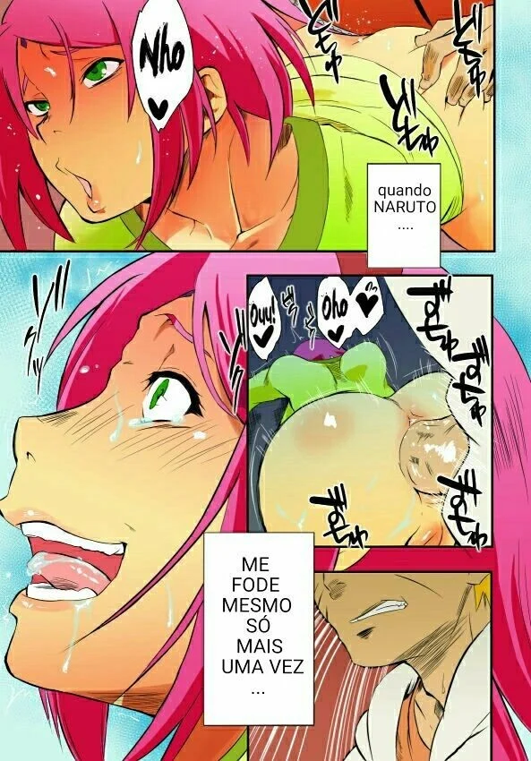 Sakura Haruno: Fodida apaixonada e submissa de Naruto nos quadrinhos Sakura Haruno: Fodida apaixonada e submissa de Naruto nos quadrinhos