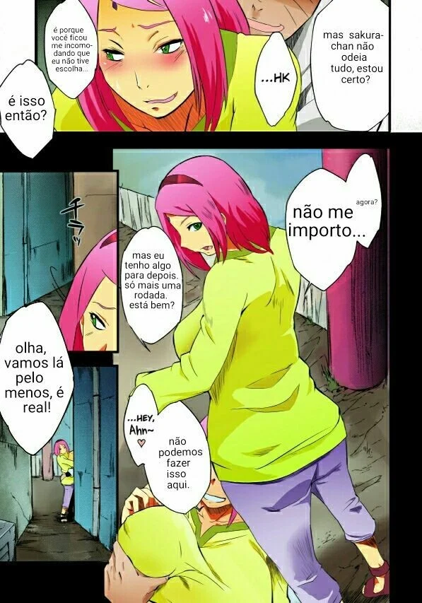 Sakura Haruno: Fodida apaixonada e submissa de Naruto nos quadrinhos Sakura Haruno: Fodida apaixonada e submissa de Naruto nos quadrinhos